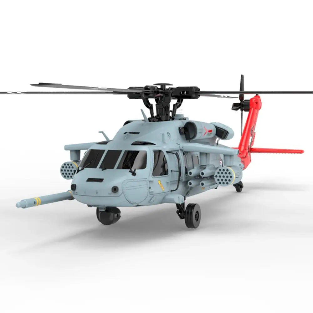 1:47 Scale Premium 6CH Flybarless RC Military Helicopter (Dual Brushless)